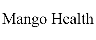 MANGO HEALTH trademark