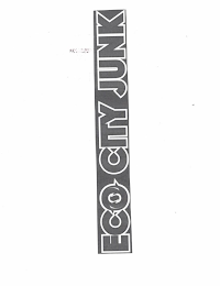 ECO CITY JUNK trademark