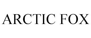 ARCTIC FOX trademark