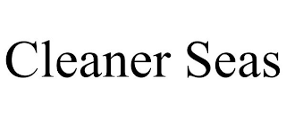 CLEANER SEAS trademark