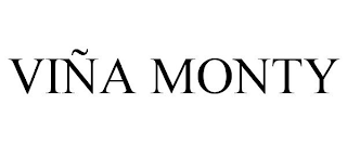 VIÑA MONTY trademark