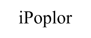 IPOPLOR trademark