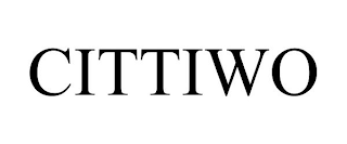 CITTIWO trademark