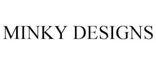 MINKY DESIGNS trademark