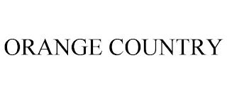 ORANGE COUNTRY trademark