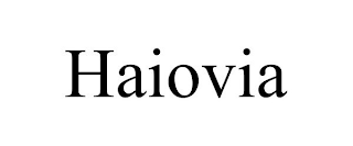 HAIOVIA trademark