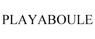 PLAYABOULE