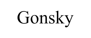GONSKY