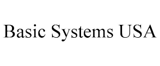 BASIC SYSTEMS USA