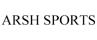ARSH SPORTS