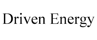 DRIVEN ENERGY