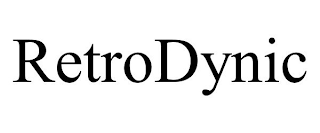 RETRODYNIC