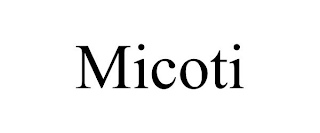 MICOTI trademark