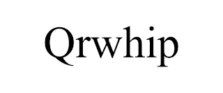 QRWHIP trademark