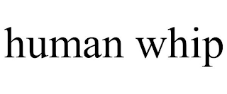 HUMAN WHIP