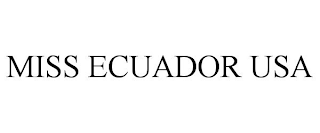 MISS ECUADOR USA