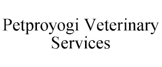 PETPROYOGI VETERINARY SERVICES