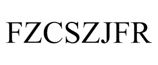 FZCSZJFR
