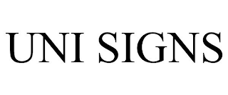 UNI SIGNS