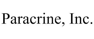PARACRINE, INC.