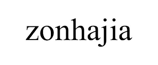 ZONHAJIA