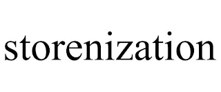 STORENIZATION