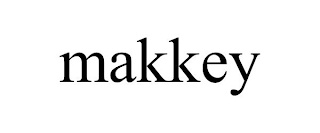 MAKKEY trademark