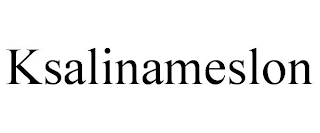 KSALINAMESLON trademark