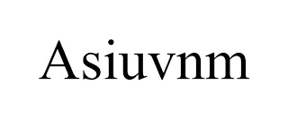 ASIUVNM trademark