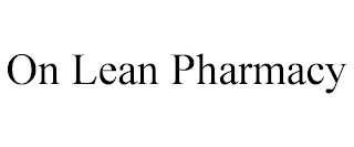 ON LEAN PHARMACY