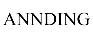 ANNDING