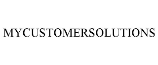 MYCUSTOMERSOLUTIONS