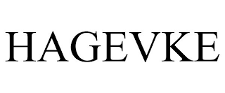 HAGEVKE