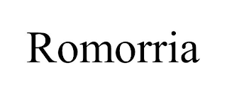 ROMORRIA