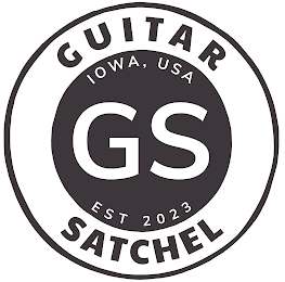 GUITAR SATCHEL GS IOWA, USA EST 2023