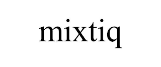 MIXTIQ trademark