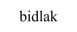 BIDLAK