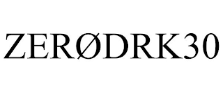 ZERØDRK30
