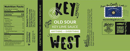 CHEF DISTILLED KEY WEST FAMOUS OLD SOUR KEY LIME SAUCE