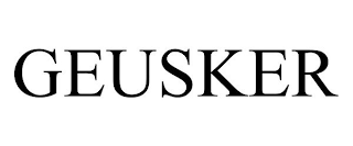 GEUSKER