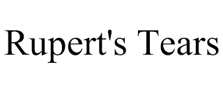 RUPERT'S TEARS