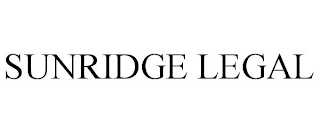 SUNRIDGE LEGAL