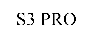 S3 PRO