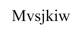 MVSJKIW