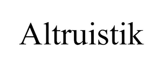 ALTRUISTIK