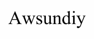 AWSUNDIY