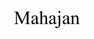 MAHAJAN