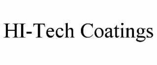 HI-TECH COATINGS