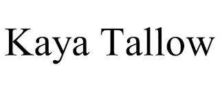 KAYA TALLOW