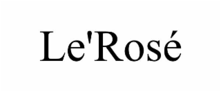 LE'ROSÉ